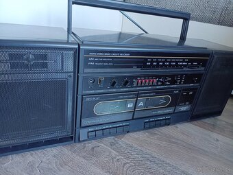 Monako AWR420 radiomagnetofon retro 2 kazeťák - 7