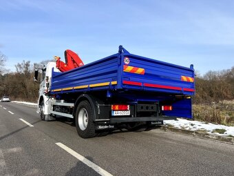 Mercedes AXOR 3-stranný sklápač Hydraulická ruka - 7