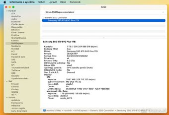 iMac 27” Mid 2017 5K, 24 GB RAM, 1TB NVMe Flash HD, klávesni - 7