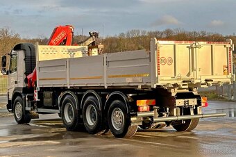 9246 - Volvo FMX 450 - 8x4 – Sklápěč/Valník + HR-FASSI F215A - 7