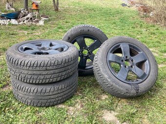Predám letnú sadu 5x112 R16 - 225/55 R16 - 7