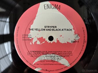 Lp STRYPER - The Yellow and Black Attack - 7