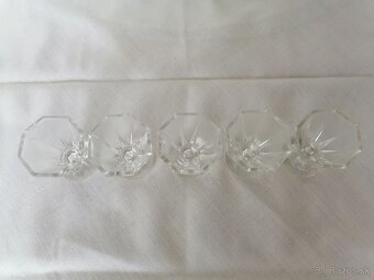 Karafa s pohármi, "Hviezda" - číra. - 7