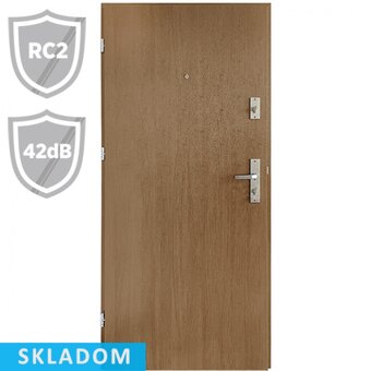 Bytové bezpečnostné dvere - skladom - 7