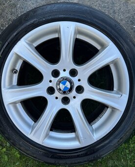 Hliníkové disky BMW 3 R17 so zimnými pneu - 7