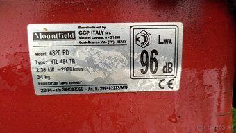 Predám benzínovú kosačku MTF 4820 PD - 7
