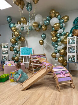 3 stranný bukový Piklerovej trojuholník montessori - 7