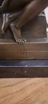 Art Deco akt bronz - 7