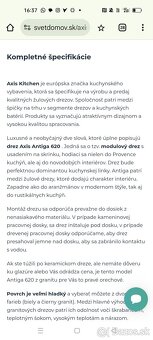 Kuchynský drez Axis antiga - 7
