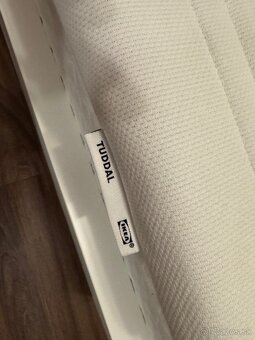 Posteľ MALM (IKEA) 160x200 + matrace + rošty - 7