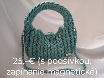 Háčkovaná kabelka - 7