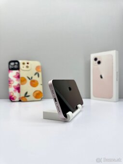 iPhone 13 PINK 128GB TOP STAV-AKO NOVÝ 100% BATÉRIA - 7