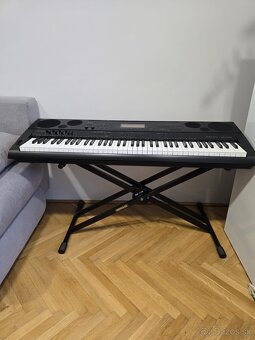 Keyboard CASIO WK7500 + stojan Hercules - 7