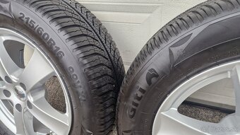 Celoročné alu 215/60 R16, 5x112, 6,5J, ET 41, - 7