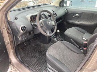 Nissan Note 1.4 benzin 65kw, nová stk, klima, 2007 - 7