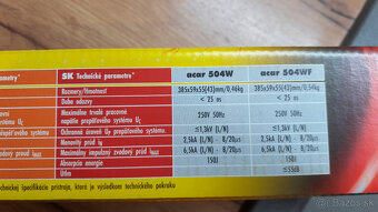 Prepäťová ochrana Acar 504W - 7