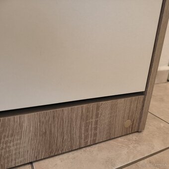 Botník/skrinka na topánky dekor dub - 7