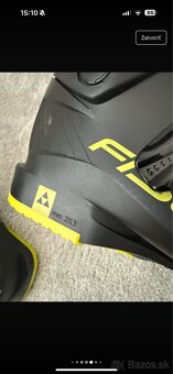 Detské lyžiarsky Fischer JR RC4 60, veľkosť 22,5 - 7