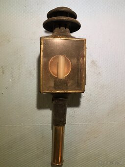 Historické kočové lampy / svetlá - 7