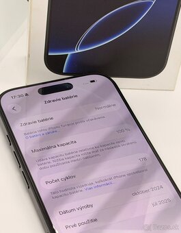 Apple iPhone 16 Pro 128GB Čierny Titán - 7