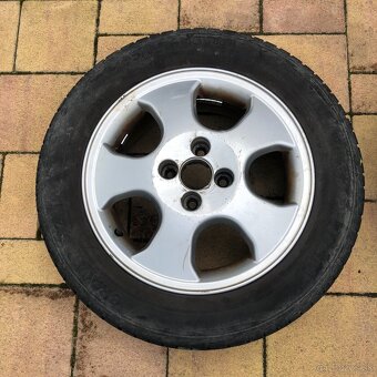 🛞 HlinĂkovĂ© disky R15 4x100 + pneumatiky 195/60 – Opel - 7