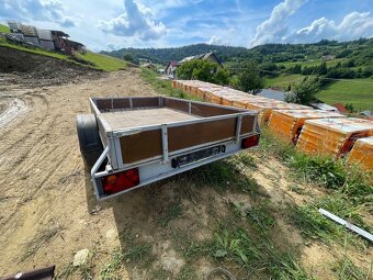 Predám brzdený prívesný vozík – nosnosť 1500 kg (bez TP) - 7