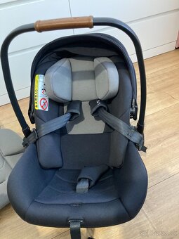 Vajíčko Nuna Arra Next Caviar + základňa isofix - 7