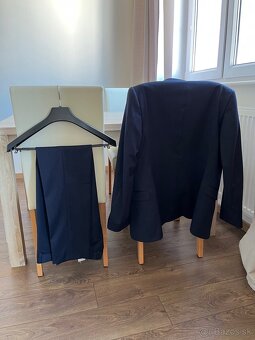 Pansky oblek tmavomodry - 7