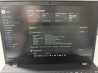 Lenovo ThinkPad T570 FHD, i5, 16GB, LTE, SSD + taška, office - 7