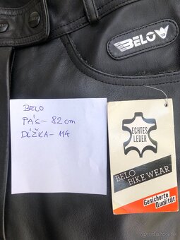 Nové kožené motonohavice Belo Bikewear - 7
