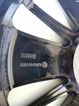 Original Mercedes alu disky R18 7.5x18 ET52 5x112 - 7
