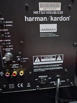 HARMAN KARDON HTKS210SUB/230 5.1 zostava - 7