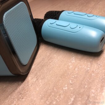 KARAOKE SET: 2x mikrofón+reprák - 7