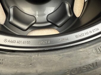Originál letní kolesa Mercedes G63 AMG W463 R22 Monoblock - 7