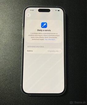 iPhone 15 originál batéria 100% - 7