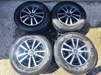 Sada = 5x160 = BROCK = s pneu = 215/65 R16C = ZÁŤAŽOVÉ - 7