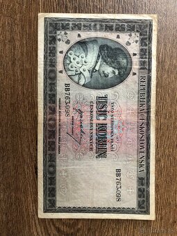 Bankovky PROTEKTORÁT a ČSR 2 - 7