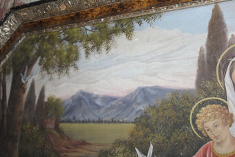 Olejomalba,Starý obraz zo Sakrálnou tématikou - 7