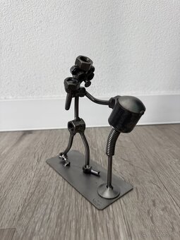 Štýlová kovové postavičky - figúrky - 7