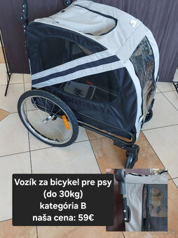 Vozík za bicykel pre psa - 7