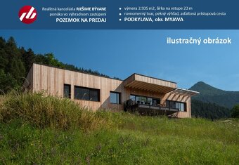 ZAUJÍMAVÝ POZEMOK 2935 m2 - PODKYLAVA, MYJAVSKÉ KOPANICE - 7