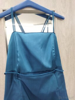 Predam elegantne modre saty v. 44 - 7