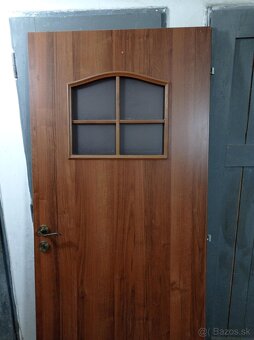 Interiérové dvere s veľkým presklením, presklené dvere ľavé - 7