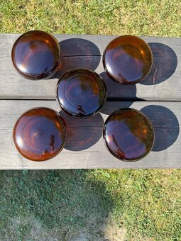 Velká skleněná lékárnická nebo skladovací dóza. - 7