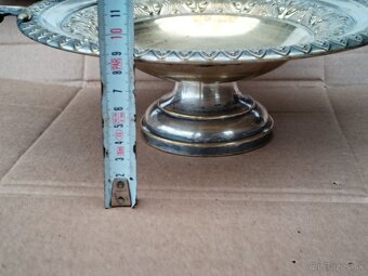 Krásny postriebreny podnos 35€ - 7