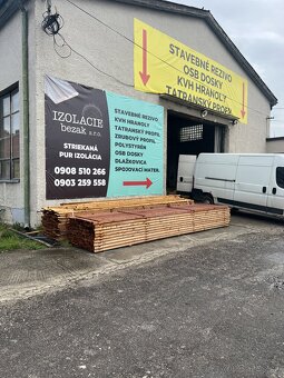 Stavebný materiál OSB ,KVH ,foršne ,Strešne laty,tatr.pr. - 7