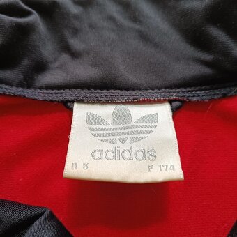 Vintage 80s Adidas tracksuit jacket bunda mikina na zips M - 7