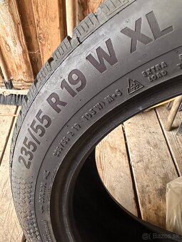 Zimné pneumatiky - 2ks 235/55 R19 a 2ks 255/55 R19 - 7
