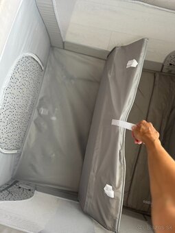 Asalvo detská ohrádka PARQUE 100x100 grey nordic - 7