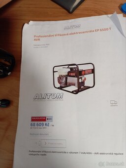 Nová Elektrocentrála EP 6500T AVR - 7